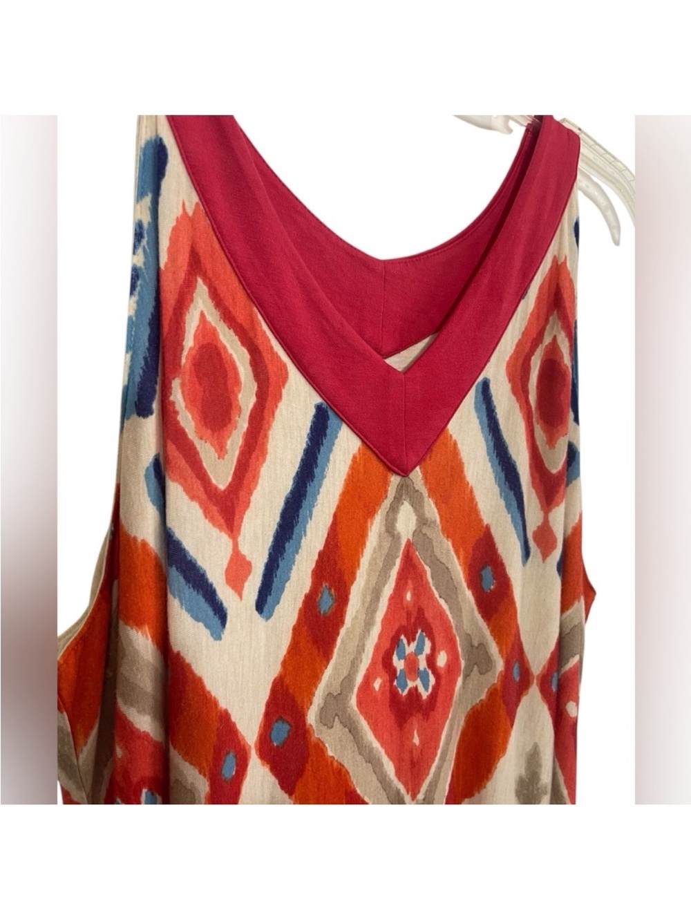 Chicos Geometric Colorful Ikat
Maxi Dress Size XL - Picture 9 of 9